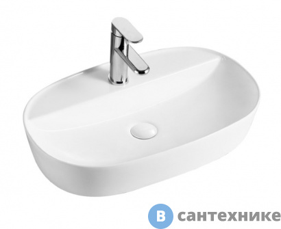 картинка Раковина AZARIO AZ-2203 SP накладная (610х400х120)