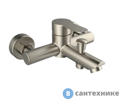 картинка Смеситель Orange Steel M99-100ni однозахватный для ванны/душа без душевых аксессуаров, сталь