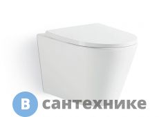 Унитаз подвесной Timo INARI TK-503 MB (490*380*365)