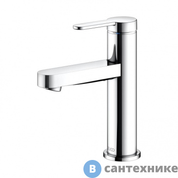 картинка Смеситель Keuco IXMO FLAT для умывальника 100, без гарнитуры, хром (59502013100)