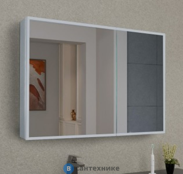 Зеркальный шкаф ESBANO ES-3808D 80х70