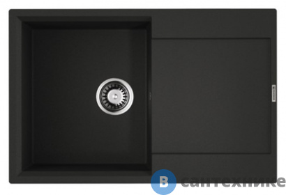 картинка Кухонная мойка OMOIKIRI Daisen 78T-BL черный (4993527)