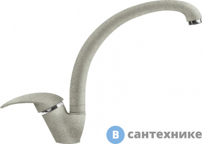 картинка Смеситель ITALMIX WEB WE 0600 (SCANDIC серый GR82) (WE 0600 SCA)