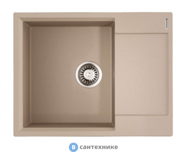 Кухонная мойка OMOIKIRI Daisen-65-SA бежевый (4993685)