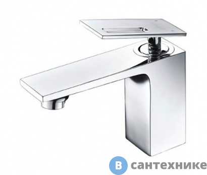 картинка Смеситель WasserKRAFT Alme 1503 для раковины латунь, хромоникелевое покрытие