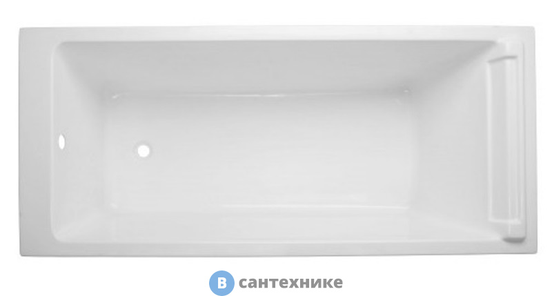 Акриловая ванна Jacob Delafon SPACIO E6D161RU-00 прямоугольная, без антиск. покрытия /170х75/