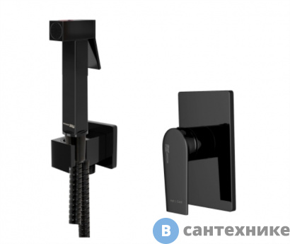 картинка Встраиваемый комплект WasserKRAFT A66096 для биде со шлангом 150 см