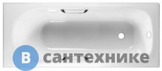 Чугунная ванна BYON 13 1700х700 хр. ручки (без ножек)