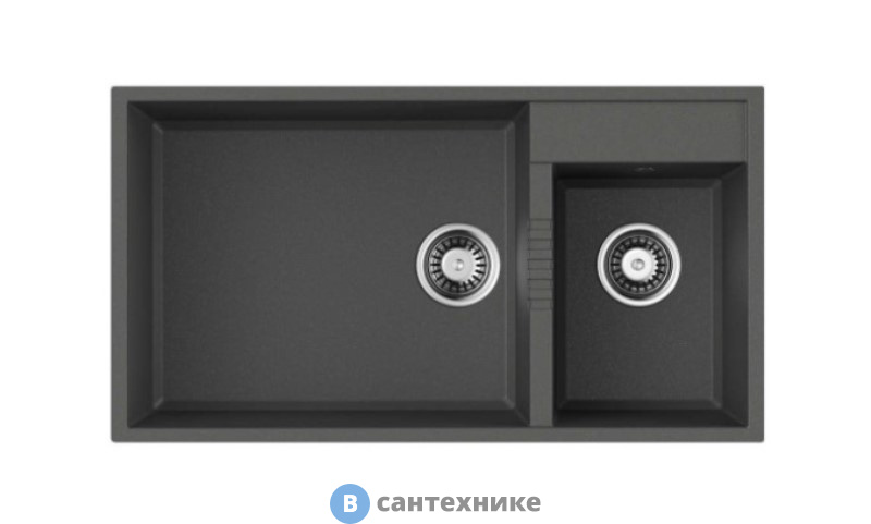 Кухонная мойка OMOIKIRI Tedori 85-2-U-PL платина (4993947)