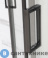 картинка Душевая кабина Frank F409/1 М Black средний поддон матовое стекло