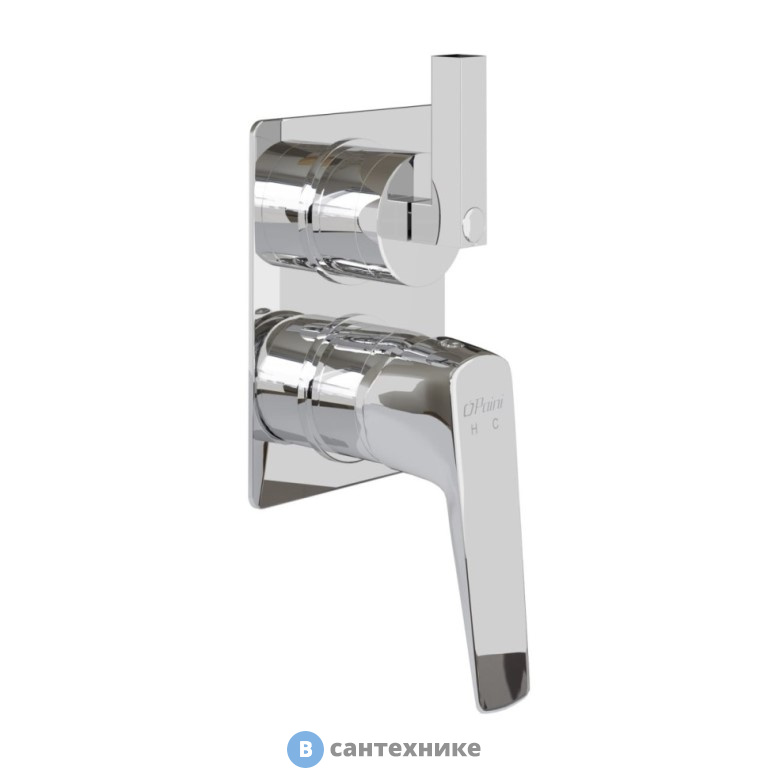 Смеситель Paini Bari RTCR6911 для ванны встраиваемый, хром