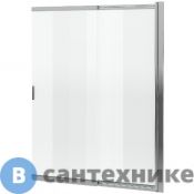 Шторка на ванну Excellent Liner 110 (хром) KAEX.2920.1100.LP