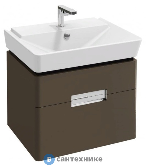 Тумба под раковину Jacob Delafon REVE EB1134-G80 светло-коричневый лак (57x43,50x44,50)