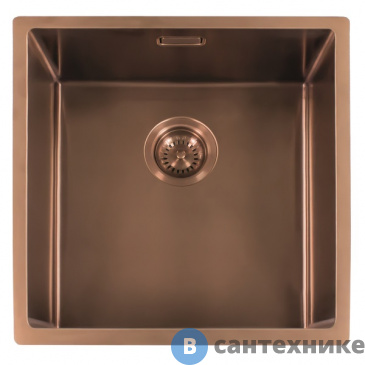 картинка Кухонная мойка Reginox Miami 50x40 Cooper 3,5" PVD (R30738)