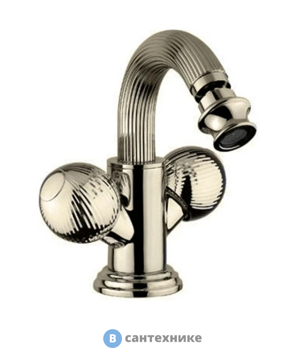 Смеситель Cezares OLIMP-BS2-02-M на биде с донным клапаном, бронза