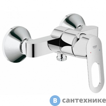 картинка Смеситель Grohe 23340000 BauLoop для душа