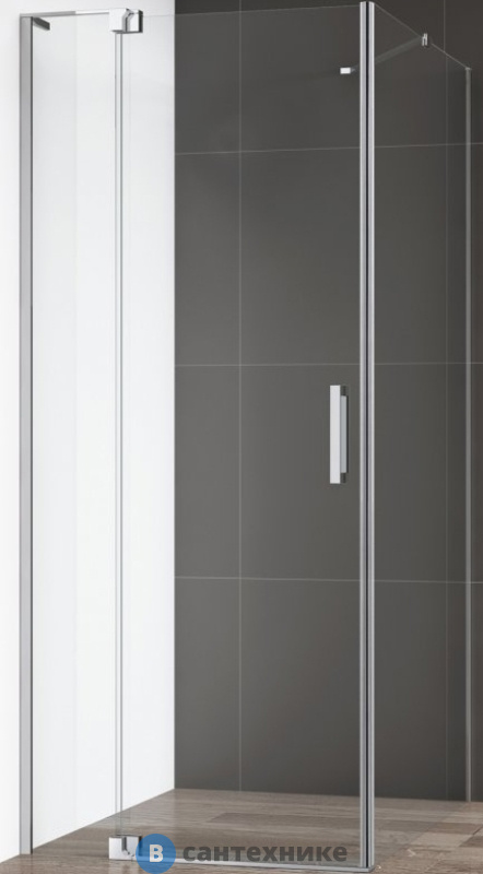 Душевой уголок Cezares SLIDER-AH-1-100-100/110-C-Cr без поддона