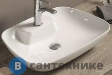 Раковина Art & MAX накладная AM-78358, белый, 605х420х120