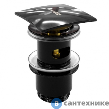 картинка Донный клапан WasserKRAFT A166 Push-up