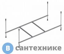 Каркас AM.PM W88A-150-070W-R X-Joy, в комплекте с монтажным набором 150х70 см