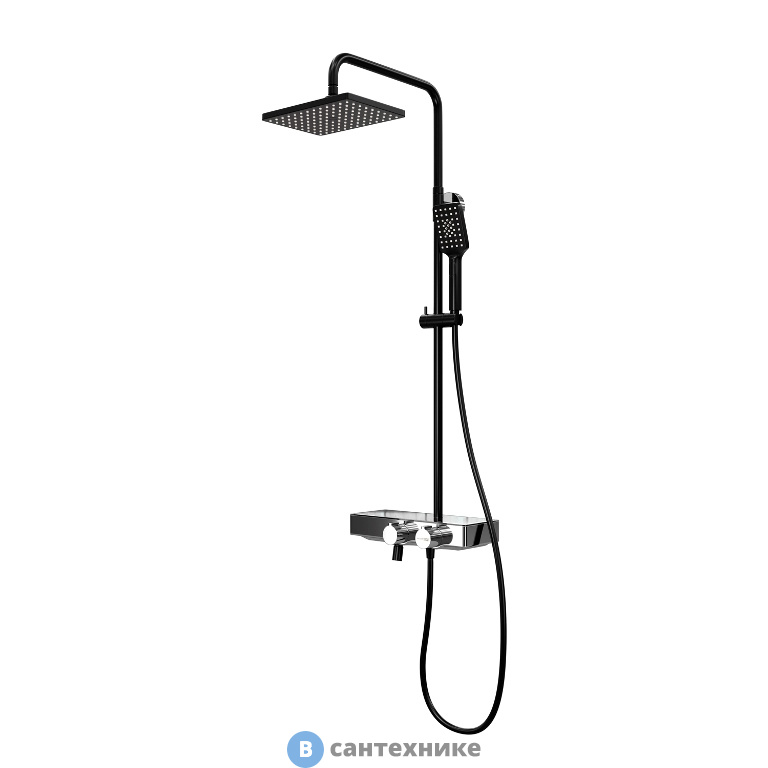Душевая стойка WasserKRAFT A11401 Thermo с термостатическим смесителем