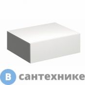 Шкафчик Geberit XENO 500.507.01.1 боковой низкий с одим ящиком /58х20х46,2/ (белый глянец)