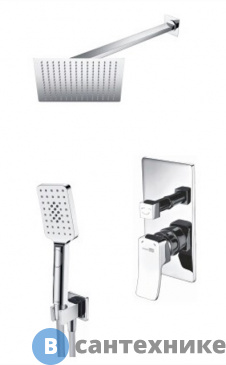 картинка Встраиваемый комплект WasserKRAFT A16190 для душа
