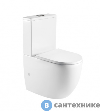 картинка Унитаз с бачком WELTWASSER WW MERZBACH 011 GL-WT с сиденьем