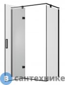 Душевой уголок Bravat LINE BS120.3112AB black 800х1200х1950 мм, без поддона