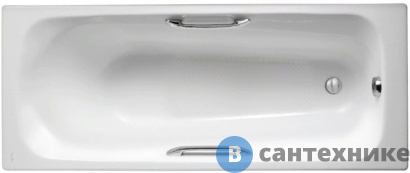 картинка Чугунная ванна Jacob Delafon MELANIE E2925 (170x70), без ножек и сифона