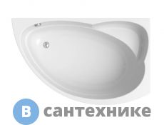 Акриловая ванна Vannesa Модерна 160х100 каркас, правая (2-01-0-2-1-214), без сифона
