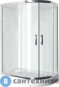 Душевой уголок Primo 206 L прозрачные ст. (1200*800*1960)