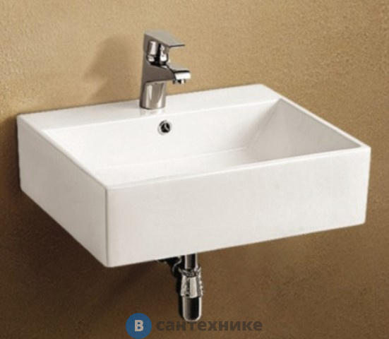 Раковина WELTWASSER AISBACH 5030 подвесная (520х430х140)