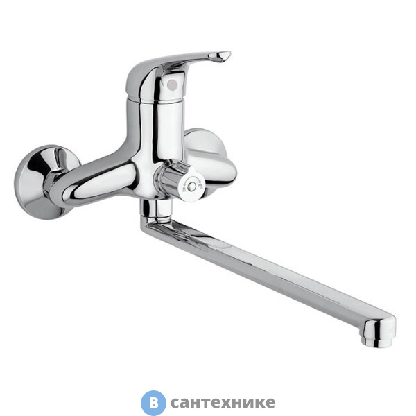 Смеситель Paini TRCR119LMKM Trento для ванны универсальный, хром