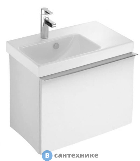 Тумба под раковину Jacob Delafon ODEON UP EB886-N18 белый блестящий (62х38,4х45)
