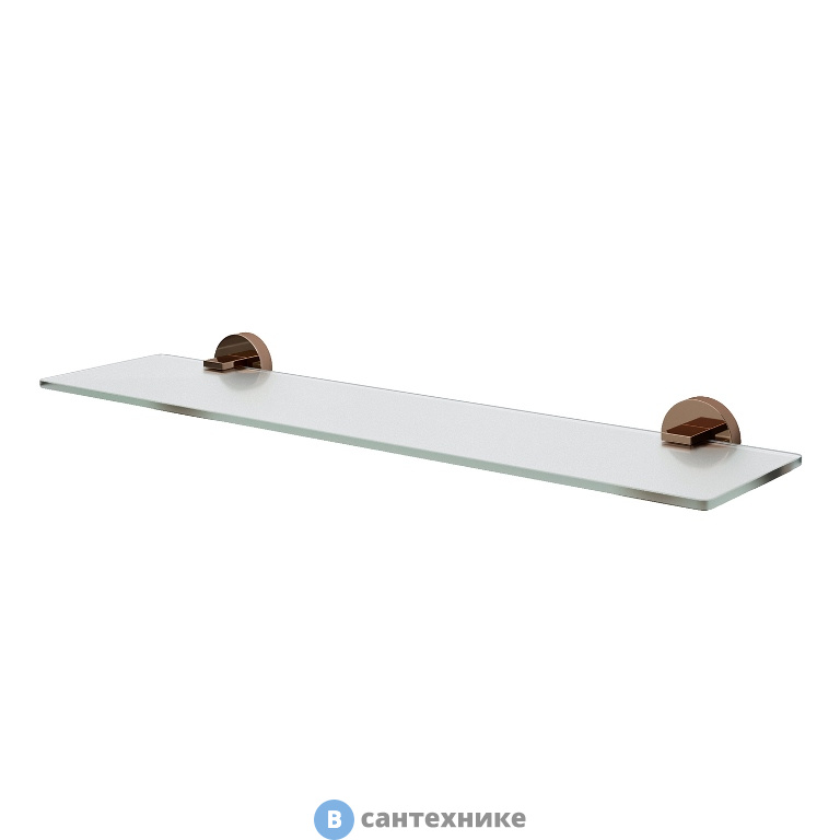 Полка WasserKRAFT Asphe K-77724 стеклянная