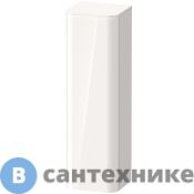 Пенал подвесной Duravit Happy D.2 Plus 1336x400x360 1 дверь, 3 стекл. полки, DX с декоративным Топ 16x403x364, белый глянцевый (HP1261R2222 + топ HP030002222)