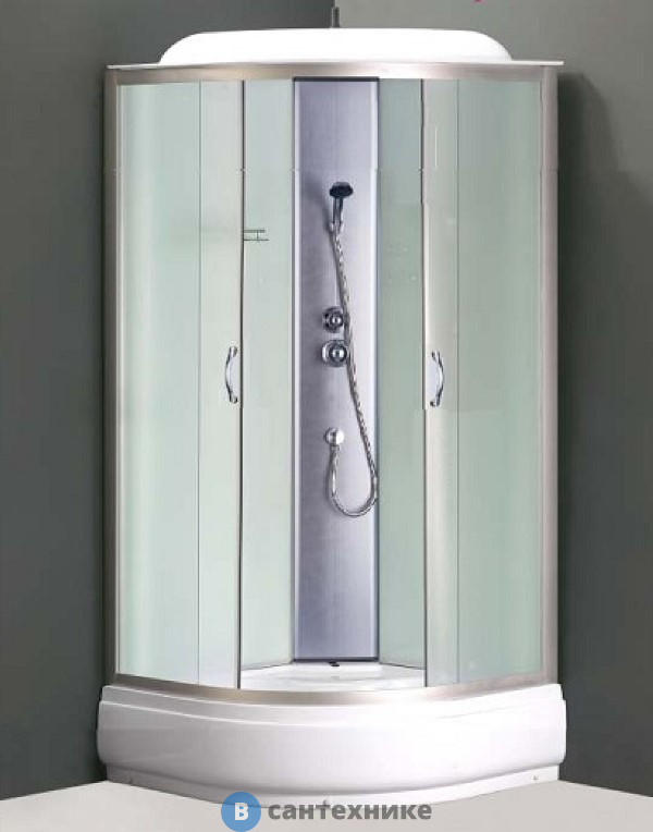 Душевая кабина Loranto CS-6680-25 F 80*80*215 матовая