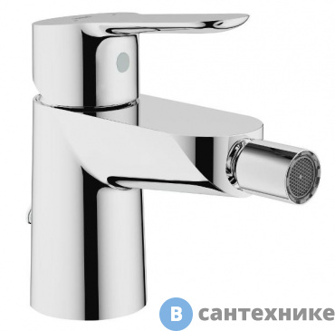 картинка Смеситель Grohe BauEdge 23332000 для биде, с цепочкой