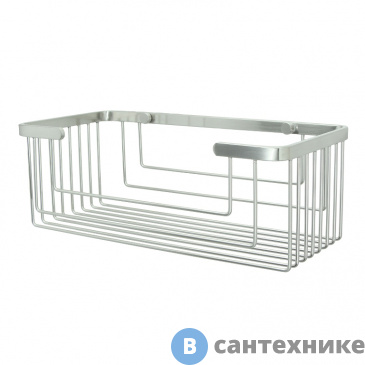 картинка Полка WasserKRAFT K-711NICKEL металлическая