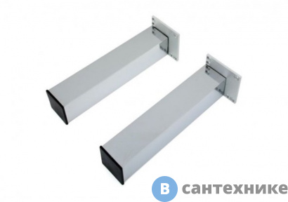 картинка Комплект ножек 200 мм хром. (2 шт.) (198800) Aquanet