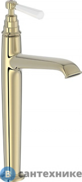 картинка Смеситель Jacob Delafon CLEO 1889 E24309-BGG высокий для раковины без д/к, глянцевое золото