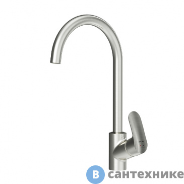 картинка Смеситель AM.PM Like F8007111 для кухни, сатин