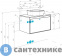 картинка Тумба под раковину Акватон Либерти 70 1 ящик Дуб Эльвезия/Белый глянец (1A279801LYC70)