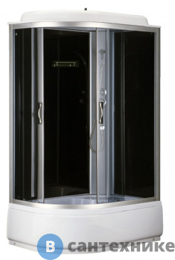 картинка Душевая кабина Loranto CS-66120R G 120*80*215 выс. чёрн.