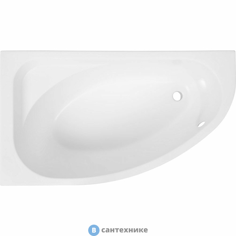 Акриловая ванна Aquanet Mia 140x80 L (с каркасом) /246817/