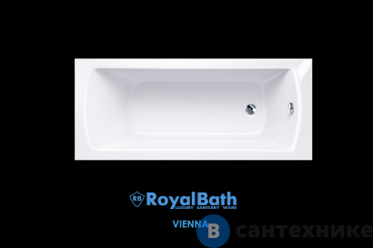 картинка Акриловая ванна Royal Bath VIENNA RB953501 150x70x63