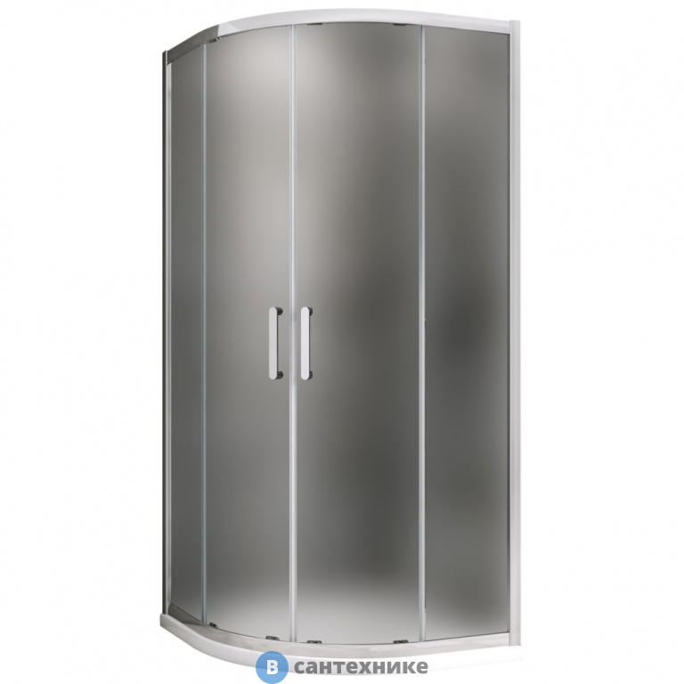 Душевой уголок ABBER Schwarzer Diamant AG01090M 90*90*195, без поддона