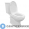 картинка Унитаз с бачком AZARIO BENTY AZ-237 с сиденьем дюропласт микролифт, 660*400*770 мм