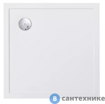 картинка Поддон душевой Акватон Калифорния 80х80 кв. бел. (1A713836CA010)